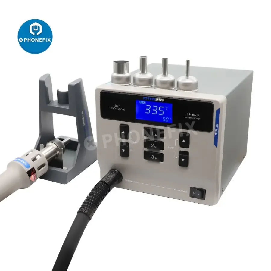 ATTEN ST-862D 1000W Hot Air Gun BGA Rework Station - Image 14