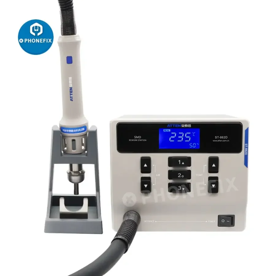 ATTEN ST-862D 1000W Hot Air Gun BGA Rework Station - Image 4