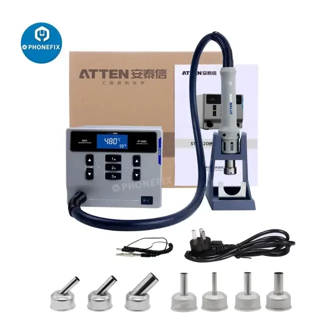 ATTEN ST-862D 1000W Hot Air Gun BGA Rework Station - Image 6