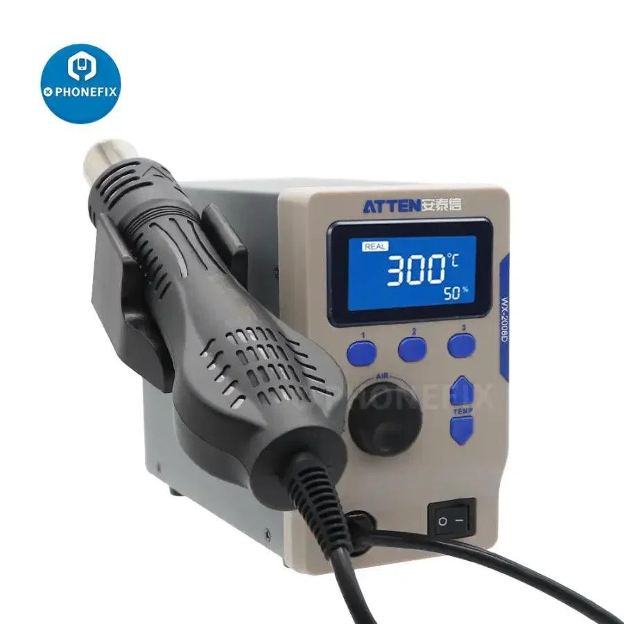 ATTEN WX-2008D Intelligent Hot Air Gun Beginner Soldering Station - Image 2