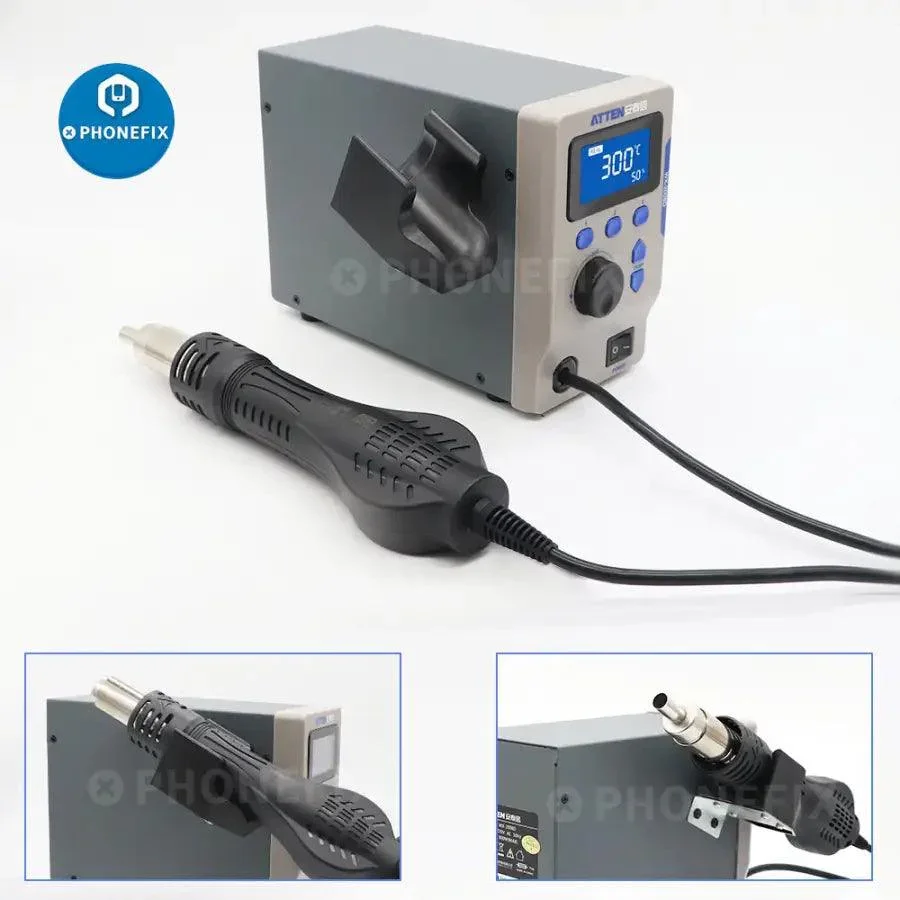 ATTEN WX-2008D Intelligent Hot Air Gun Beginner Soldering Station - Image 3