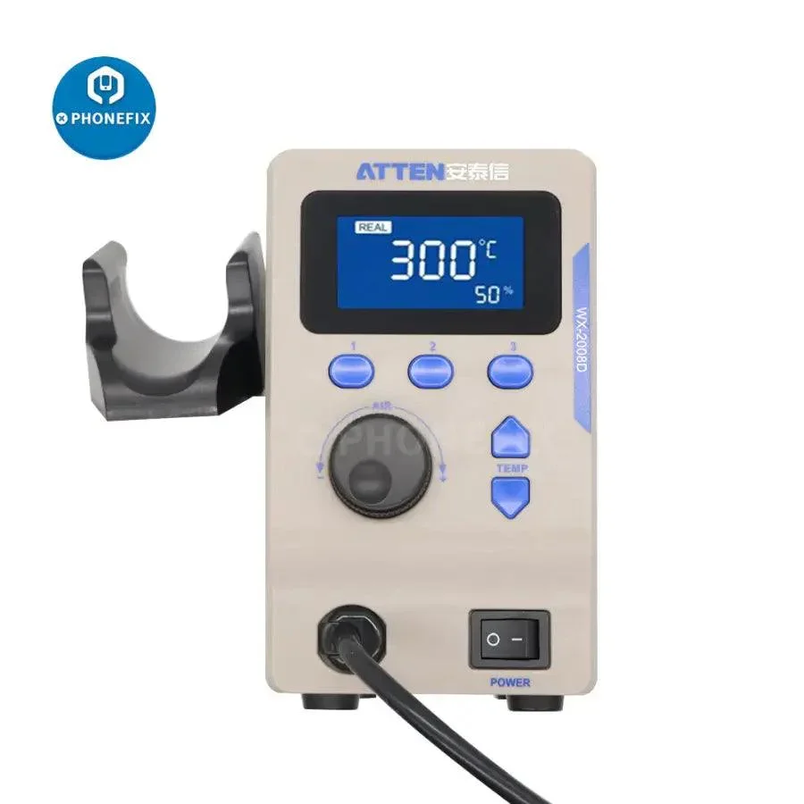 ATTEN WX-2008D Intelligent Hot Air Gun Beginner Soldering Station - Image 7