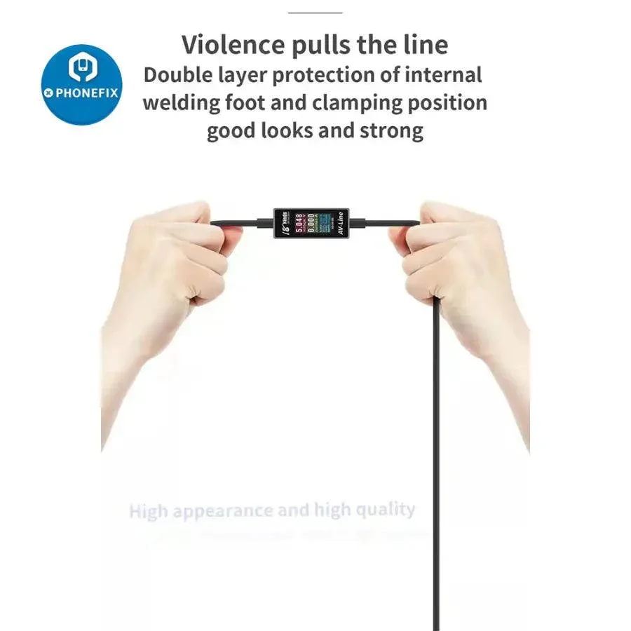 AV-Line Intelligent Charging Detection Line USB Charging Cable for iPhone/Android - Image 8