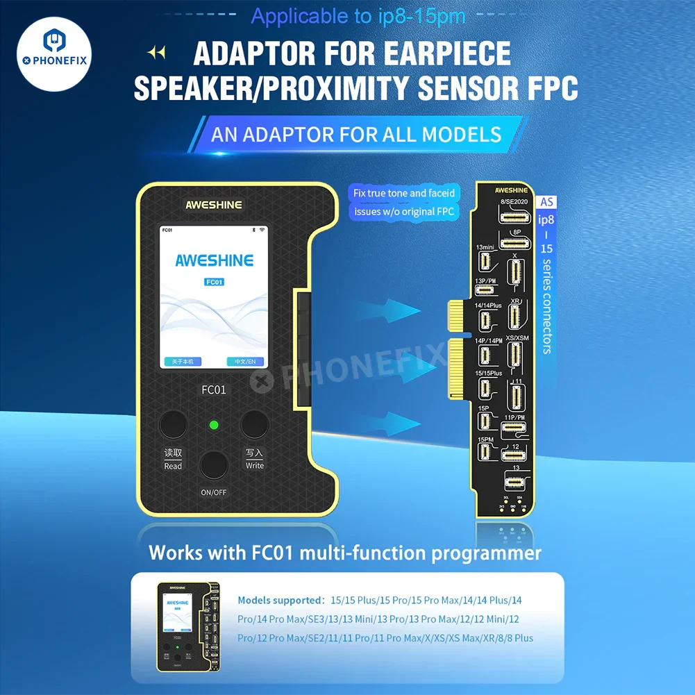 Aweshine FC01  Earpiece Speaker FPC Cable for iPhone Repair - Image 2