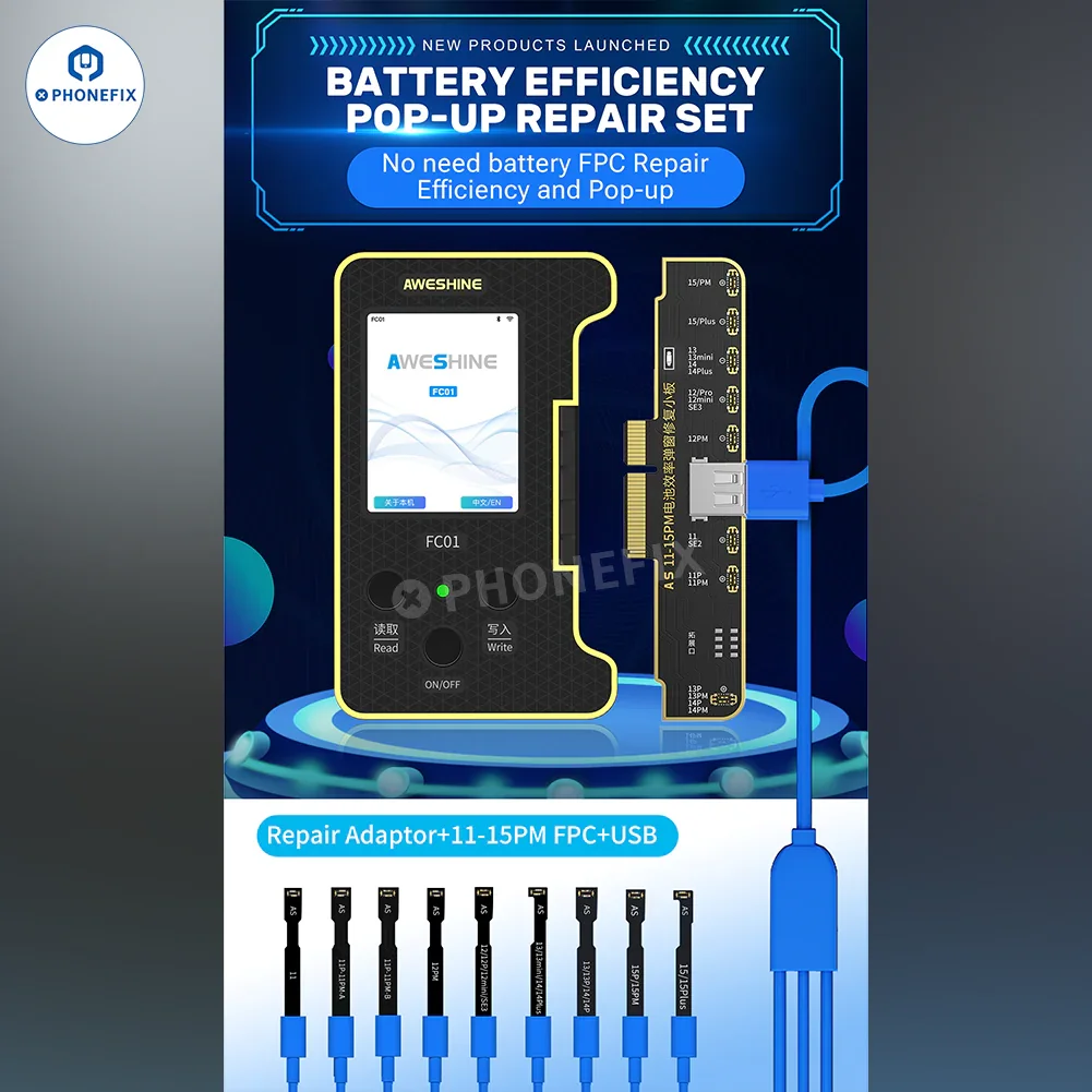 AWESHINE FC01 Mobile Phone Programmer For iphone battery - Image 3