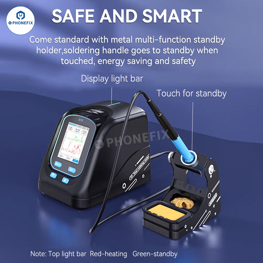 AWESHINE S15 Portable Smart Soldering Station with T245 Handle - Image 12