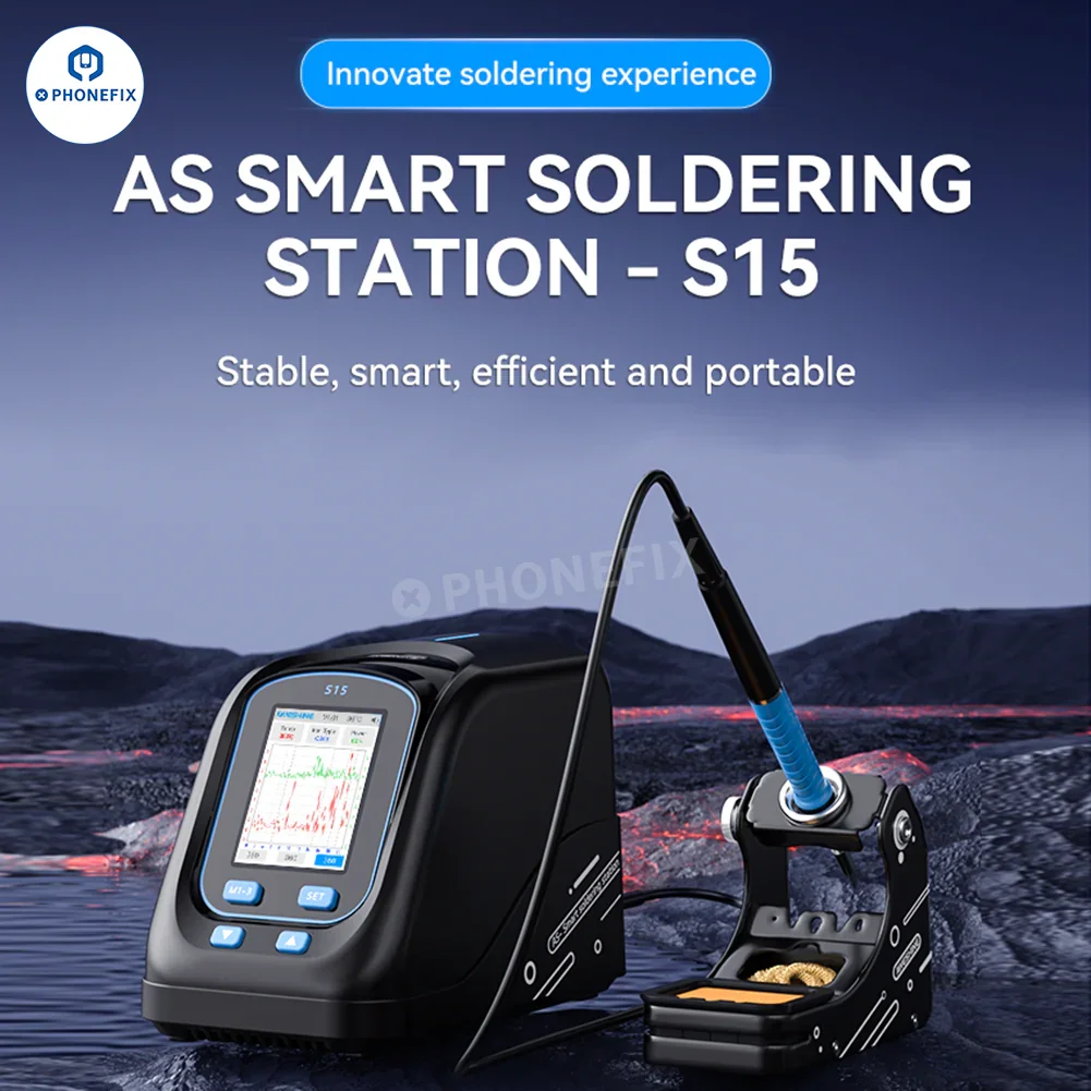 AWESHINE S15 Portable Smart Soldering Station with T245 Handle - Image 2