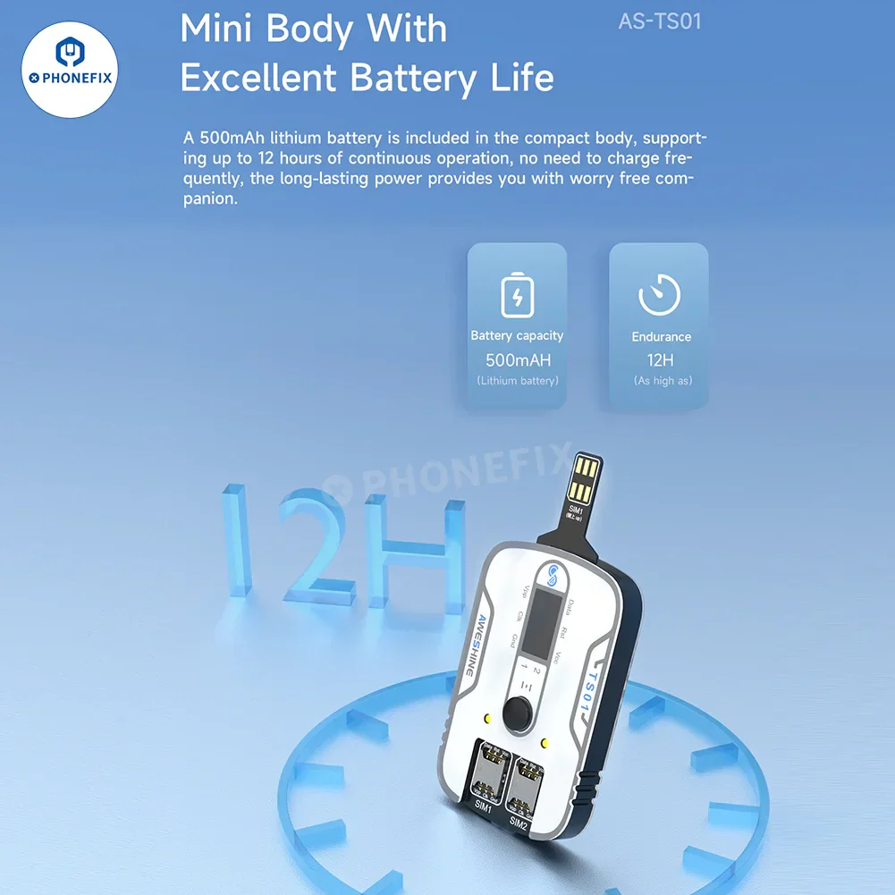 Aweshine TS-01 SIM Card Tester for iPhone iPad Android All Electronics - Image 6