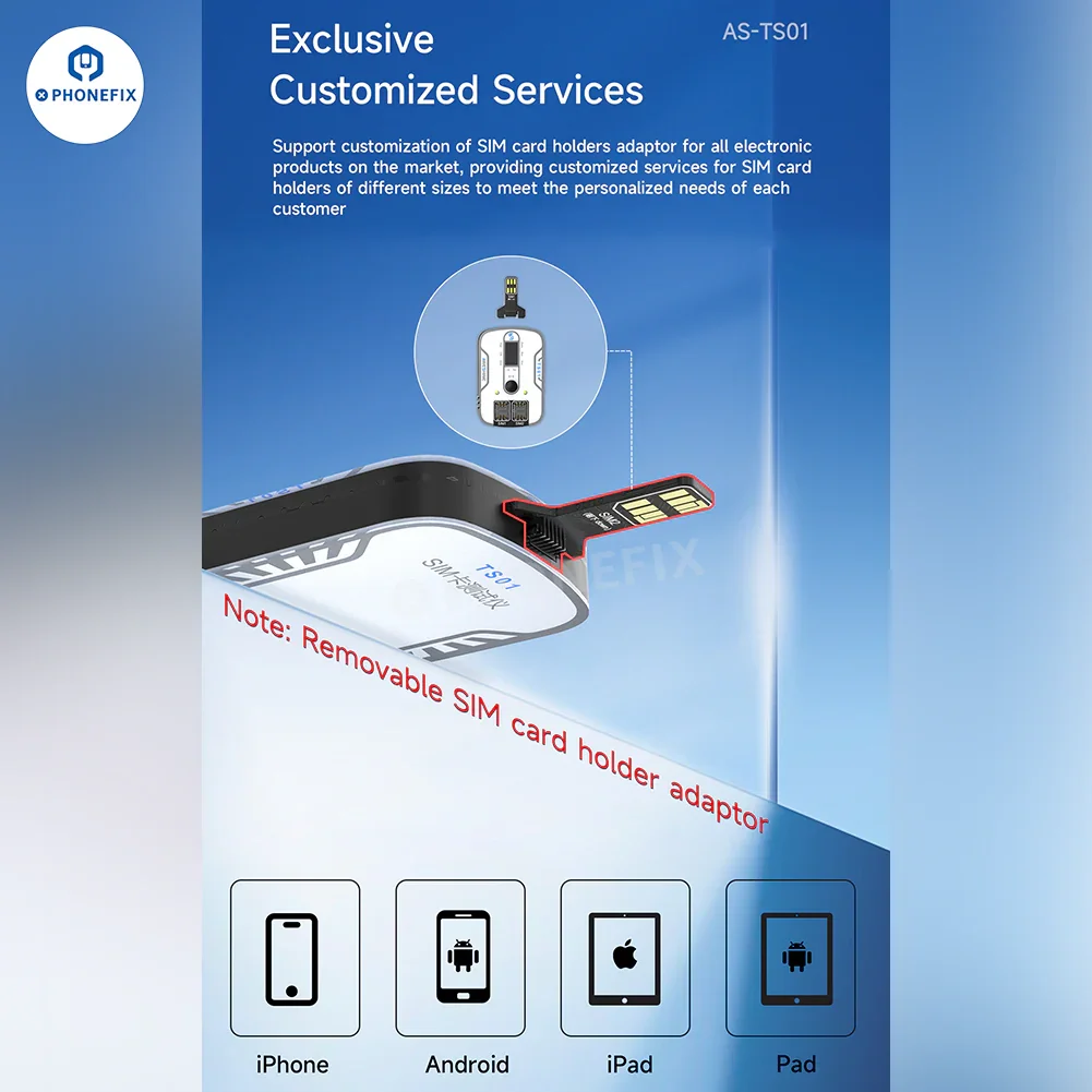 Aweshine TS-01 SIM Card Tester for iPhone iPad Android All Electronics - Image 8