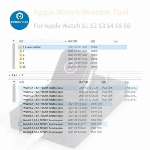 AWRT 3rd GEN Adapter Restore Tool For Apple Watch S1 S2 S3 S4 S5 S6 - Image 4