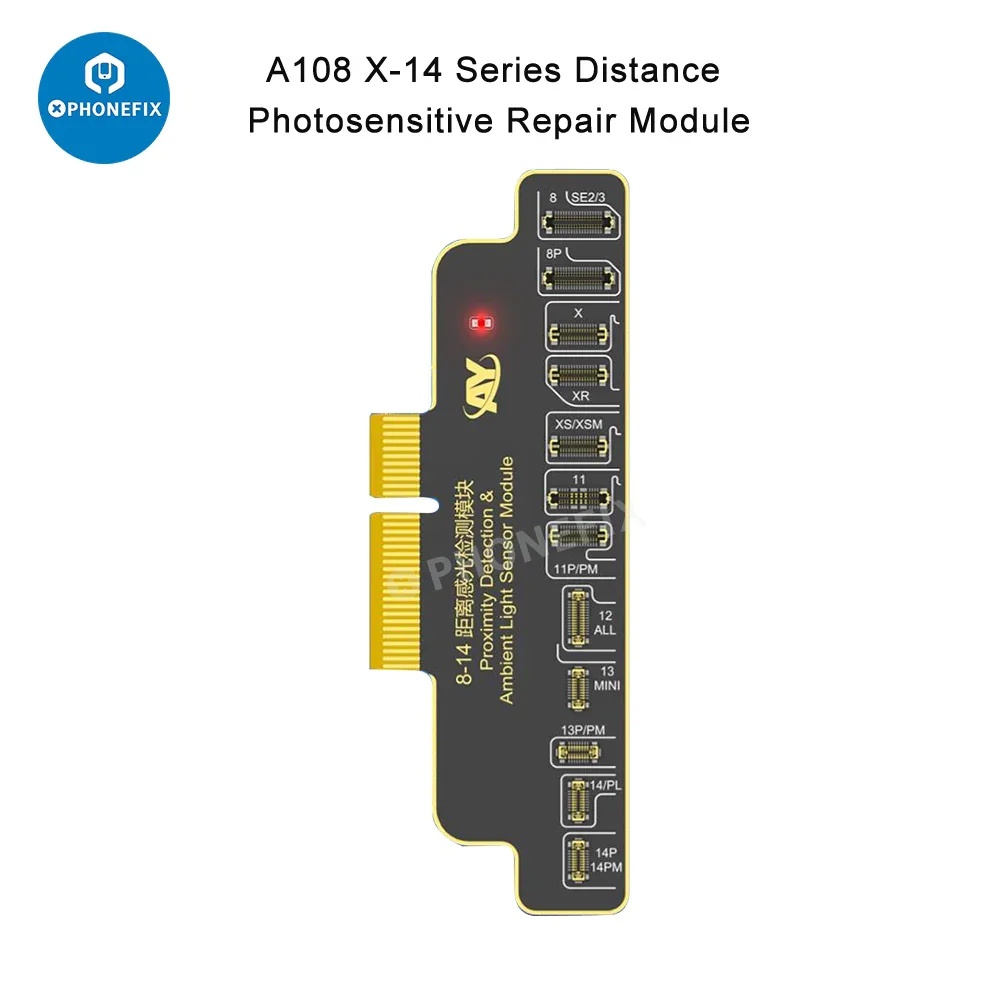 AY A108 Earpiece FPC Cable Repair iPhone True Tone Face ID - Image 3