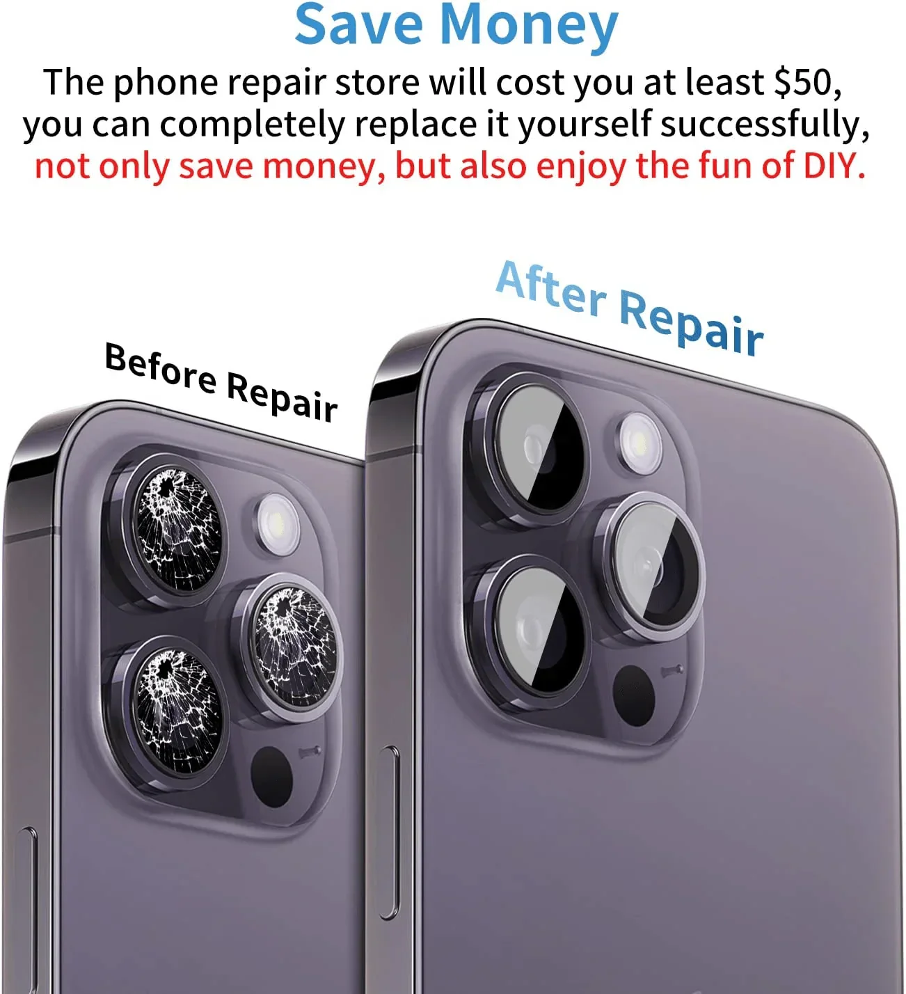 Back Camera Lens Replacement Tool Kit  For iPhone 12 13 14 Pro Max - Image 11