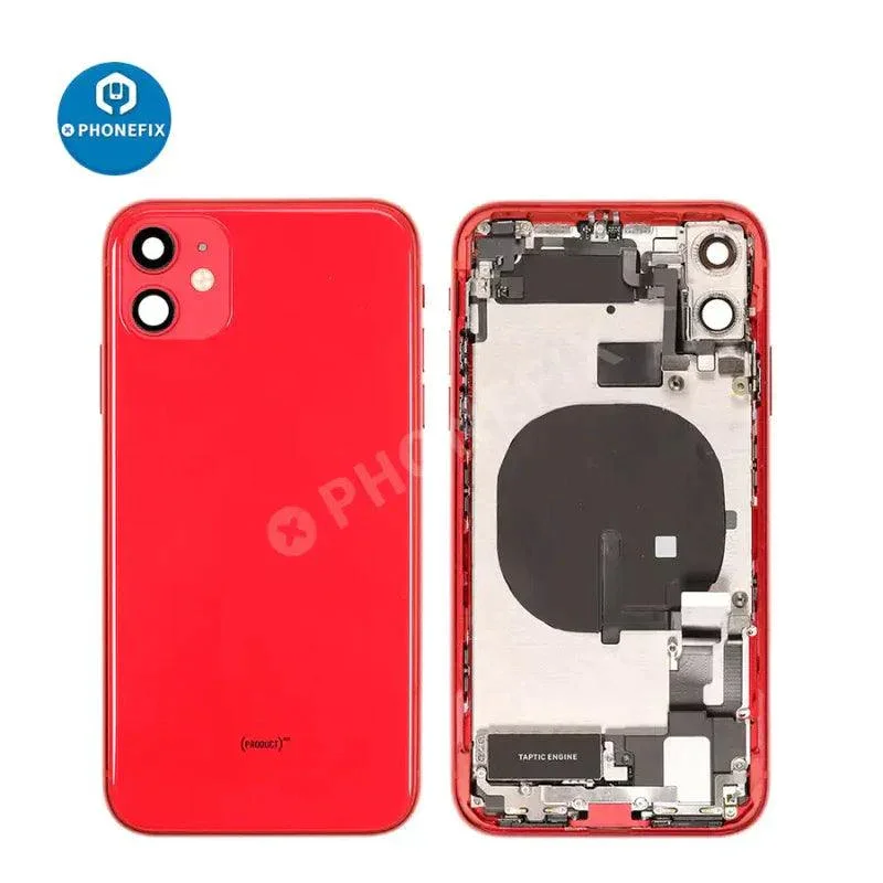 Back Cover Full Assembly Replacement for iPhone 11 Repair - Image 4