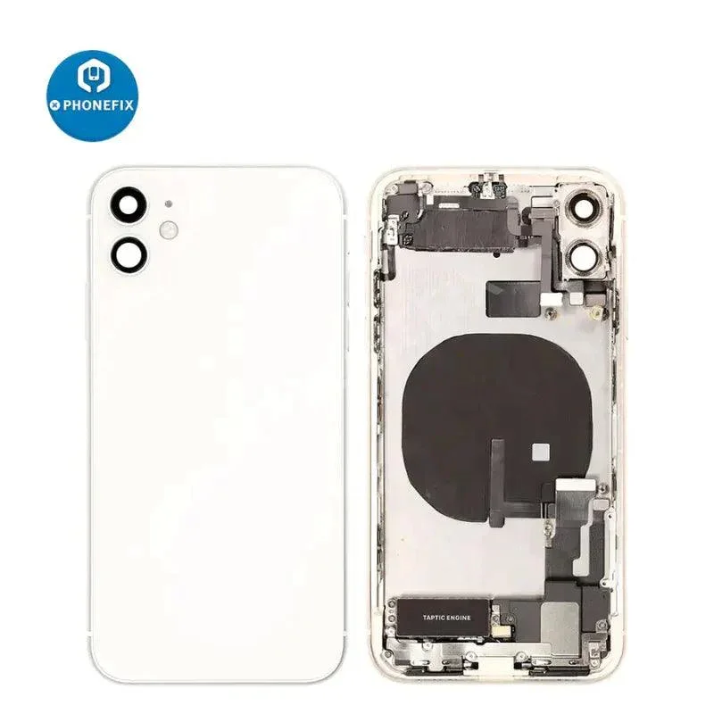 Back Cover Full Assembly Replacement for iPhone 11 Repair - Image 5