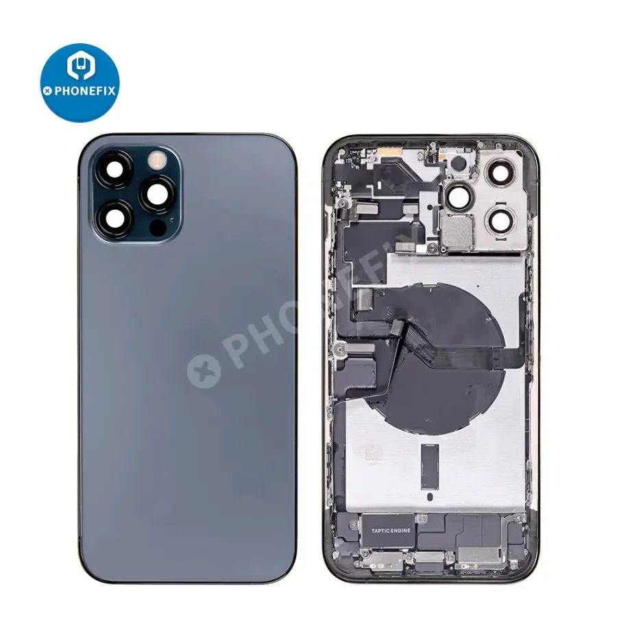 Back Cover Full Assembly Replacement For iPhone 12 Pro Max Repair - Image 12