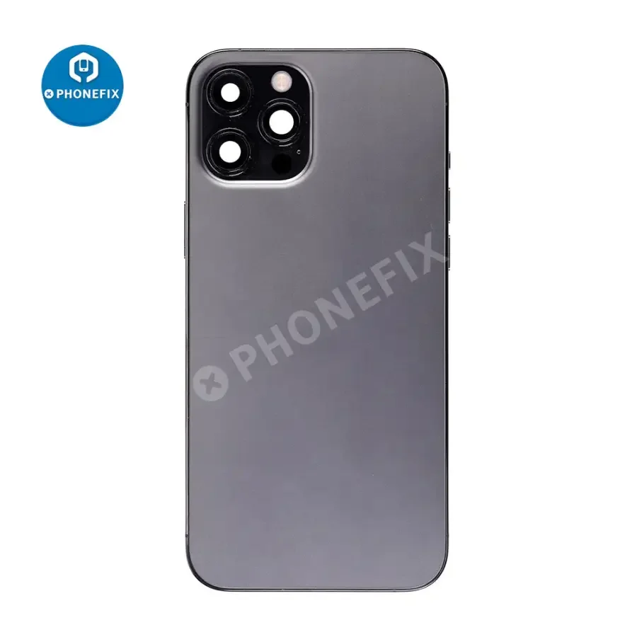 Back Cover Full Assembly Replacement For iPhone 12 Pro Max Repair - Image 2