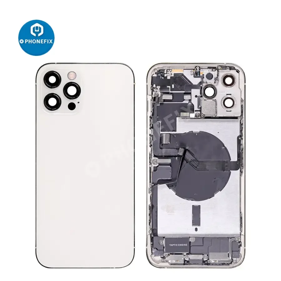 Back Cover Full Assembly Replacement For iPhone 12 Pro Max Repair - Image 4