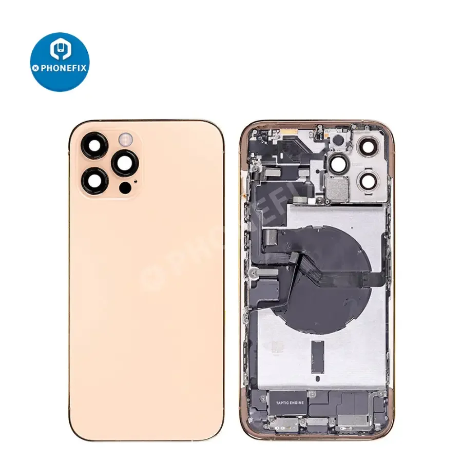 Back Cover Full Assembly Replacement For iPhone 12 Pro Max Repair - Image 8
