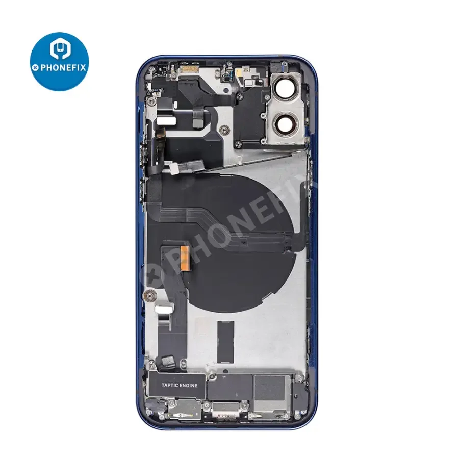 Back Cover Full Assembly Replacement For iPhone 12 Repair - Image 16