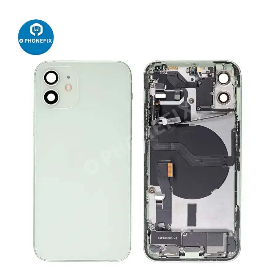 Back Cover Full Assembly Replacement For iPhone 12 Repair - Image 21