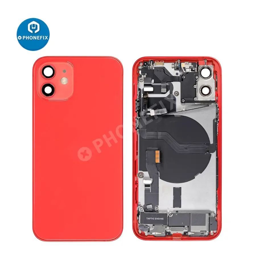 Back Cover Full Assembly Replacement For iPhone 12 Repair - Image 28