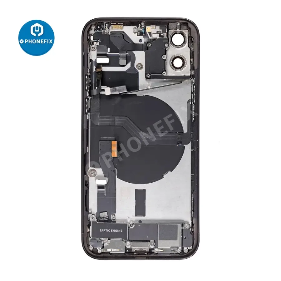 Back Cover Full Assembly Replacement For iPhone 12 Repair - Image 3