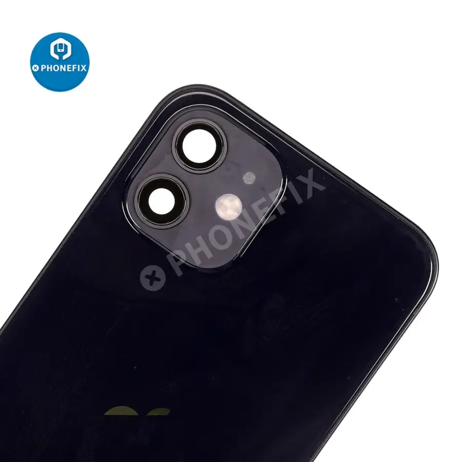 Back Cover Full Assembly Replacement For iPhone 12 Repair - Image 4