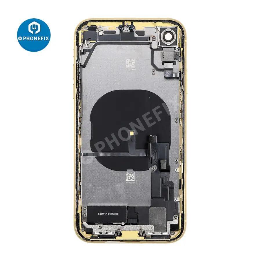 Back Cover Full Assembly Replacement For iPhone XR Glass - Image 10