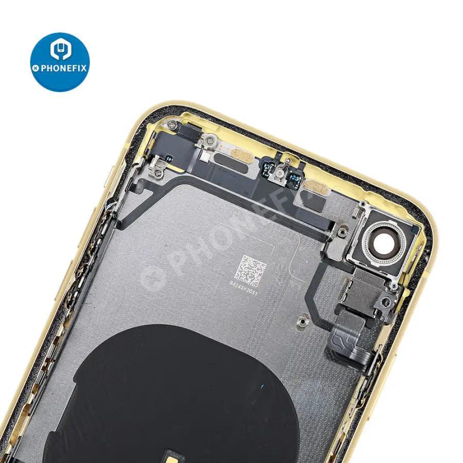 Back Cover Full Assembly Replacement For iPhone XR Glass - Image 12