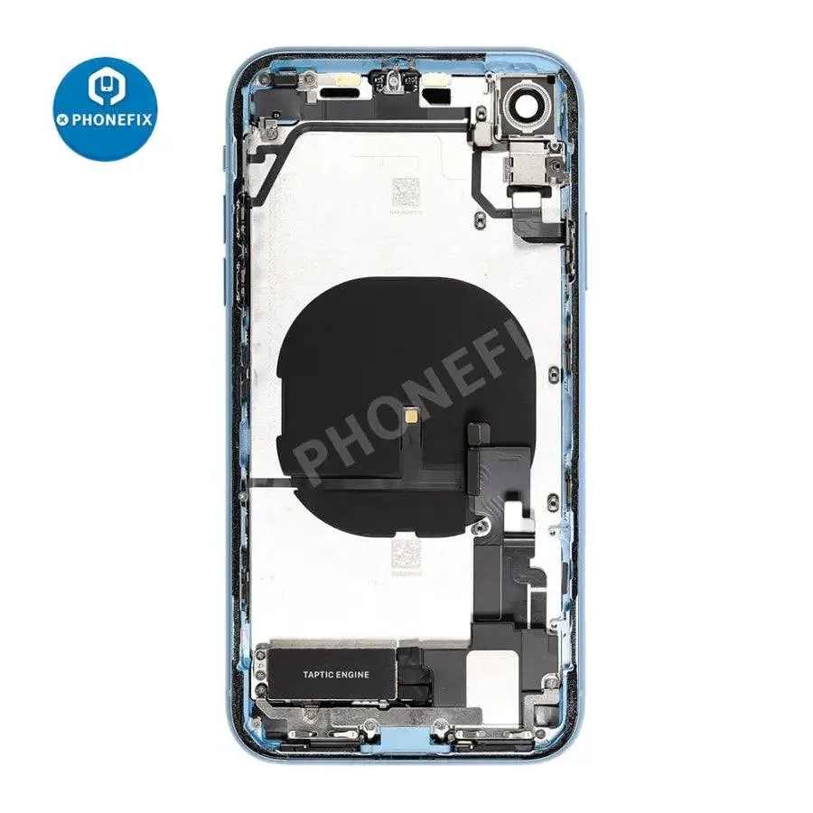 Back Cover Full Assembly Replacement For iPhone XR Glass - Image 16