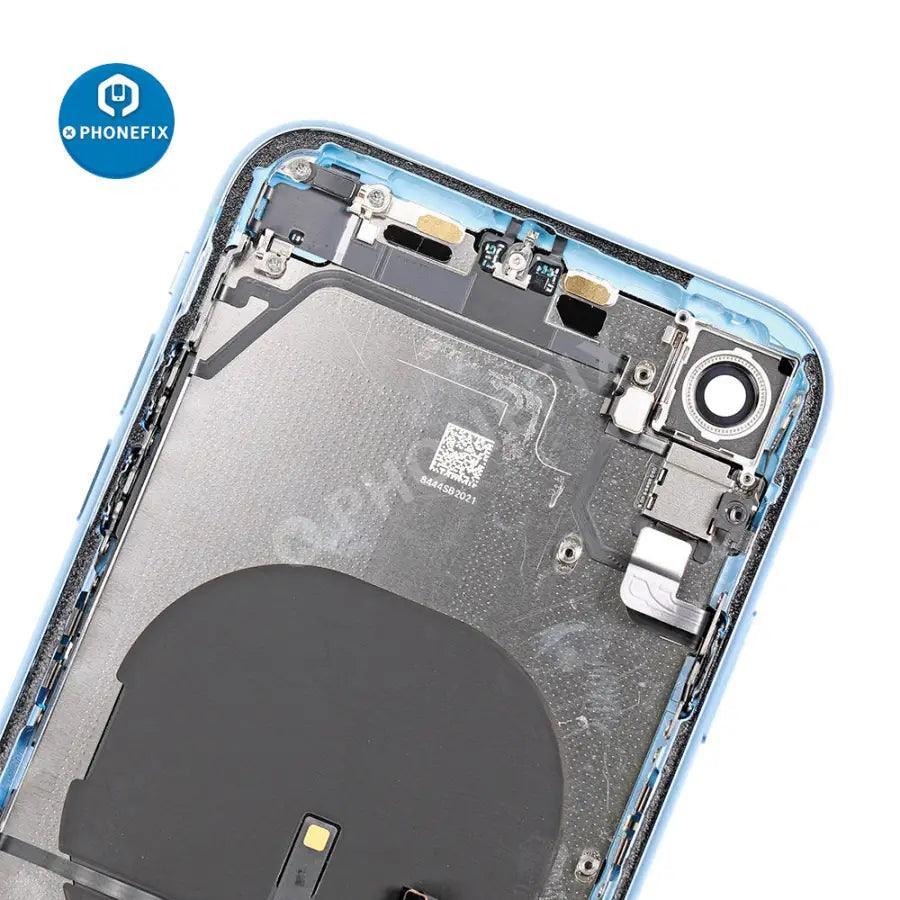 Back Cover Full Assembly Replacement For iPhone XR Glass - Image 19
