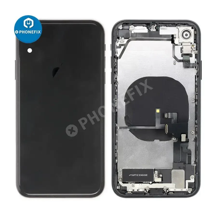 Back Cover Full Assembly Replacement For iPhone XR Glass - Image 20