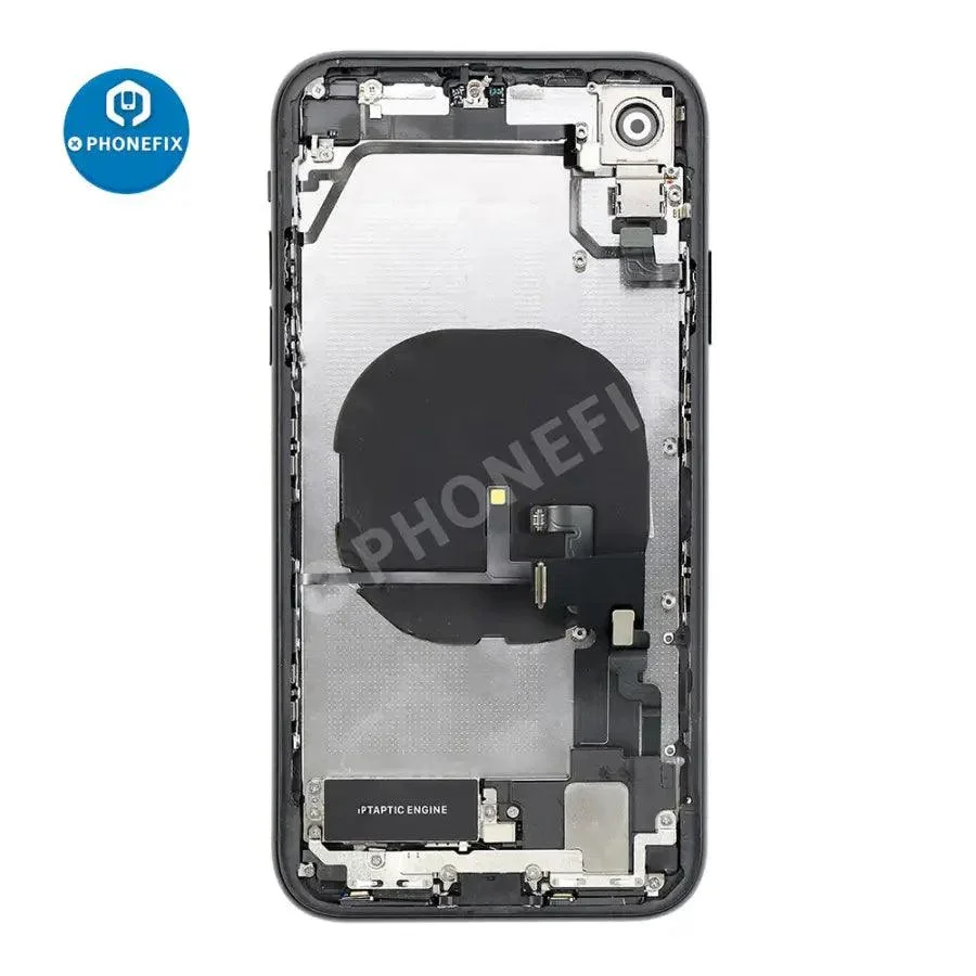 Back Cover Full Assembly Replacement For iPhone XR Glass - Image 22