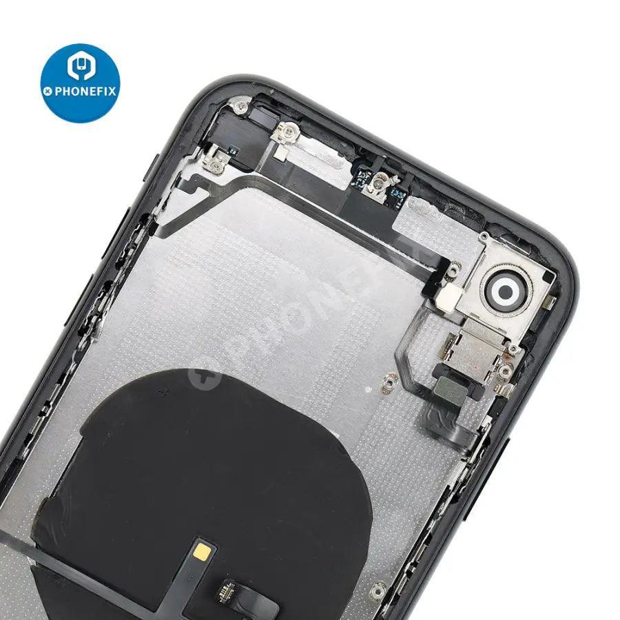 Back Cover Full Assembly Replacement For iPhone XR Glass - Image 23