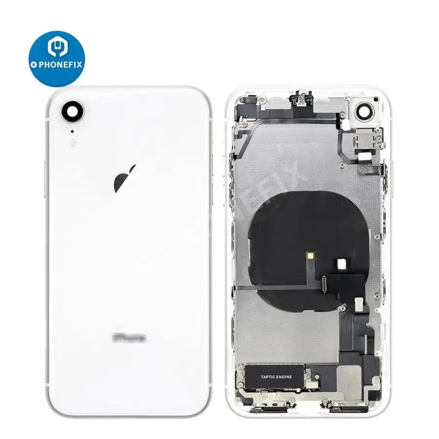 Back Cover Full Assembly Replacement For iPhone XR Glass - Image 26