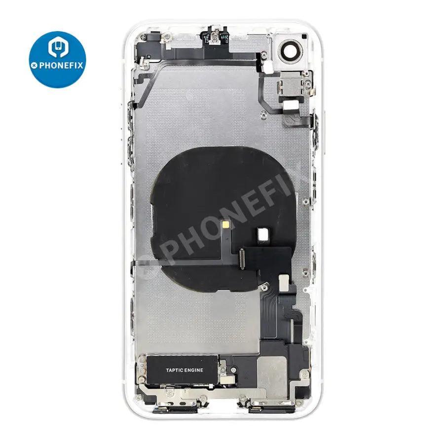 Back Cover Full Assembly Replacement For iPhone XR Glass - Image 28