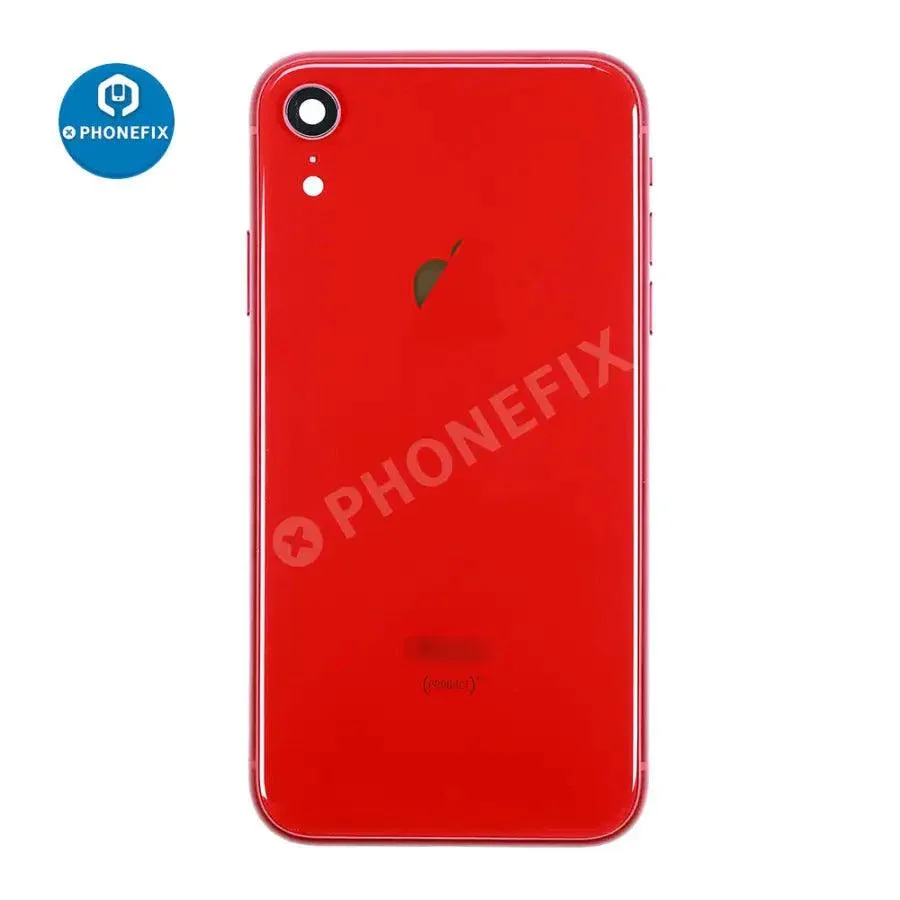 Back Cover Full Assembly Replacement For iPhone XR Glass - Image 3