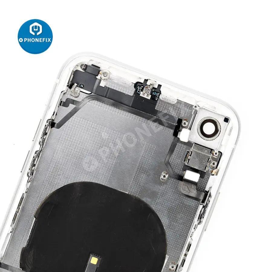 Back Cover Full Assembly Replacement For iPhone XR Glass - Image 30