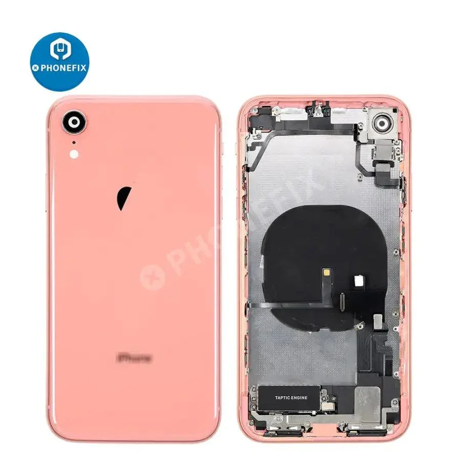 Back Cover Full Assembly Replacement For iPhone XR Glass - Image 32