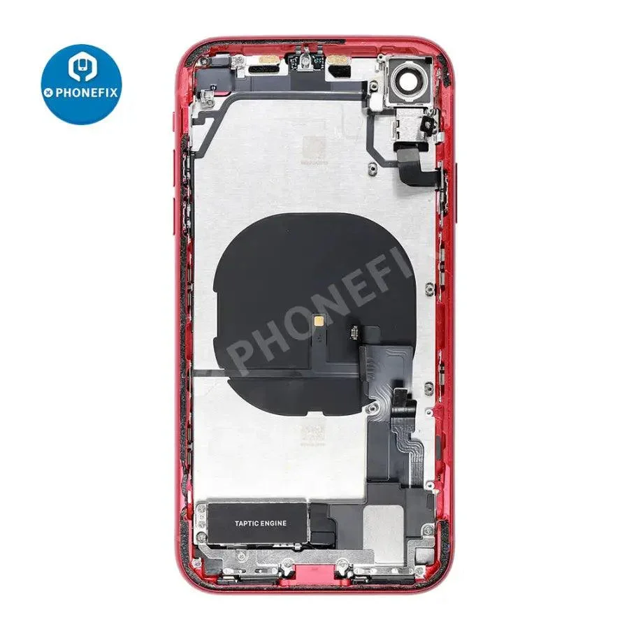 Back Cover Full Assembly Replacement For iPhone XR Glass - Image 4