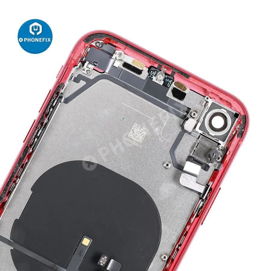 Back Cover Full Assembly Replacement For iPhone XR Glass - Image 6