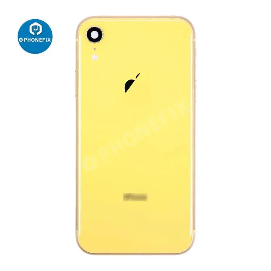 Back Cover Full Assembly Replacement For iPhone XR Glass - Image 9