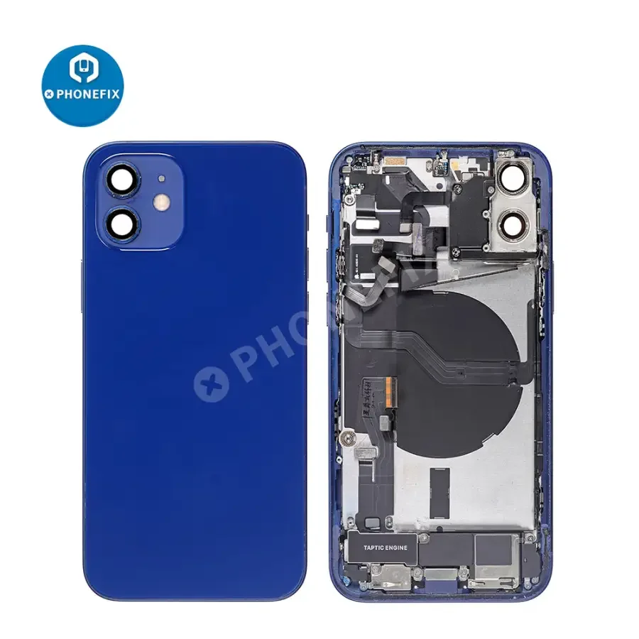Back Cover Full Assembly Replacement iPhone 12 Mini Repair - Image 11