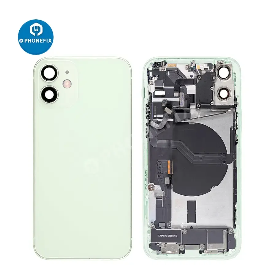 Back Cover Full Assembly Replacement iPhone 12 Mini Repair - Image 15