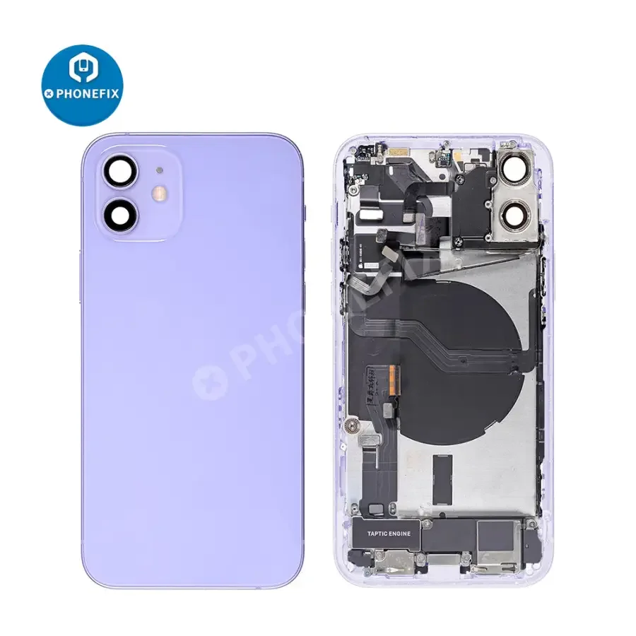 Back Cover Full Assembly Replacement iPhone 12 Mini Repair - Image 23