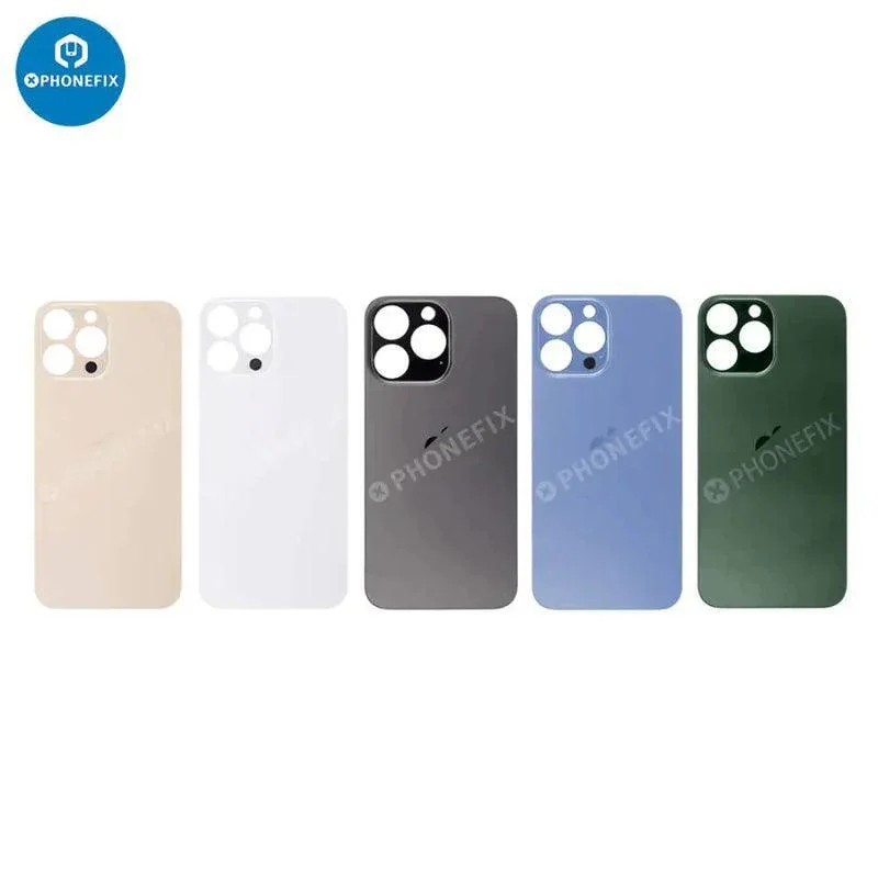 Back Glass Battery Cover Panel Replacement For iPhone 8-14 Series - Image 70