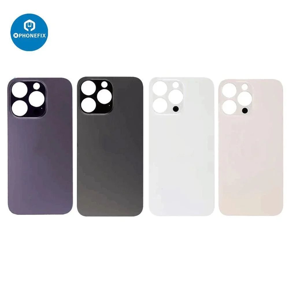 Back Glass Battery Cover Panel Replacement For iPhone 8-14 Series - Image 79