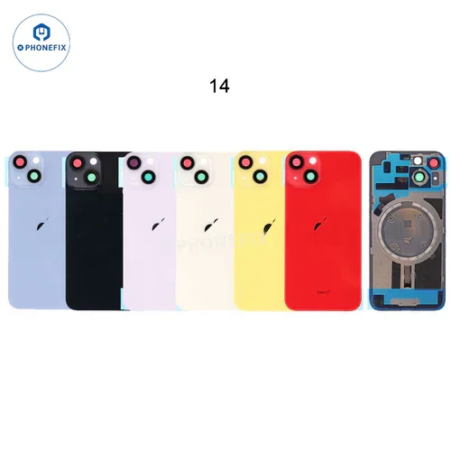 Back Glass Battery Cover Panel Replacement For iPhone 8-14 Series - Image 89