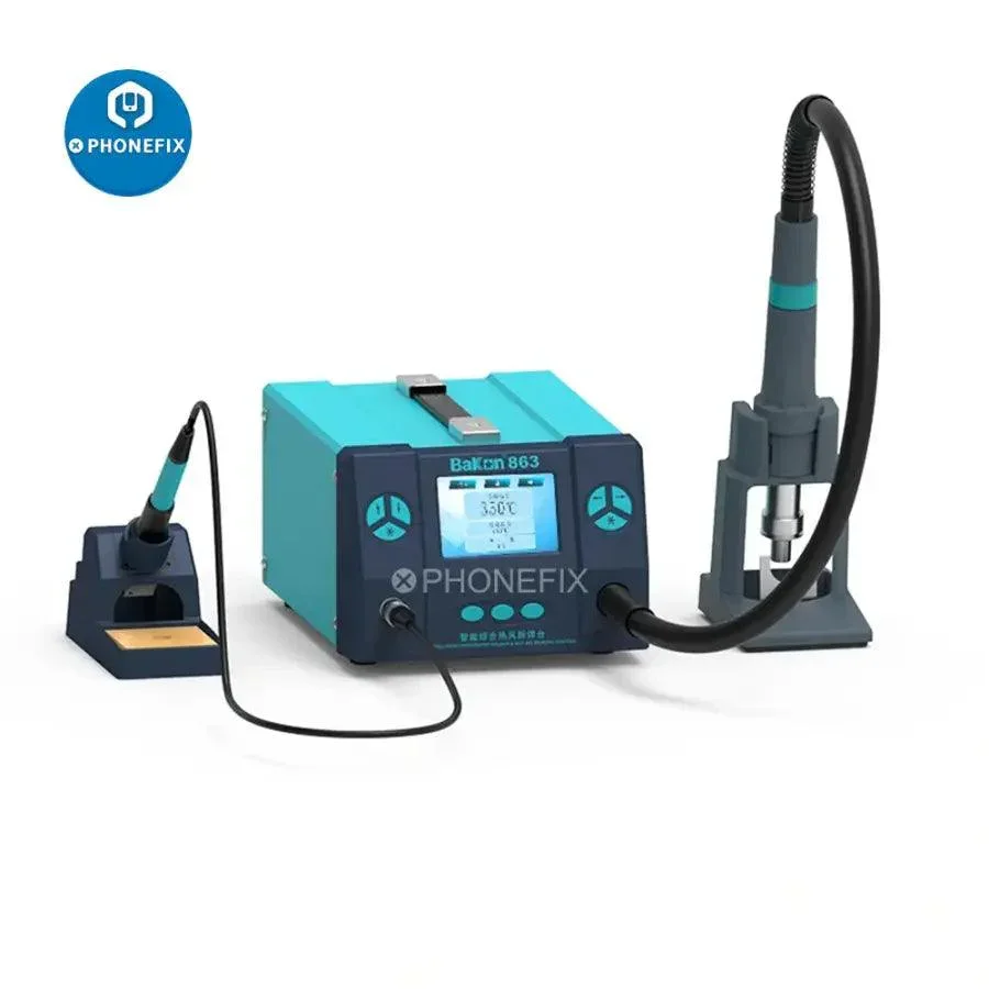 Bakon BK863 intelligent integrated Hot Air Rework Station 1000W - Image 3