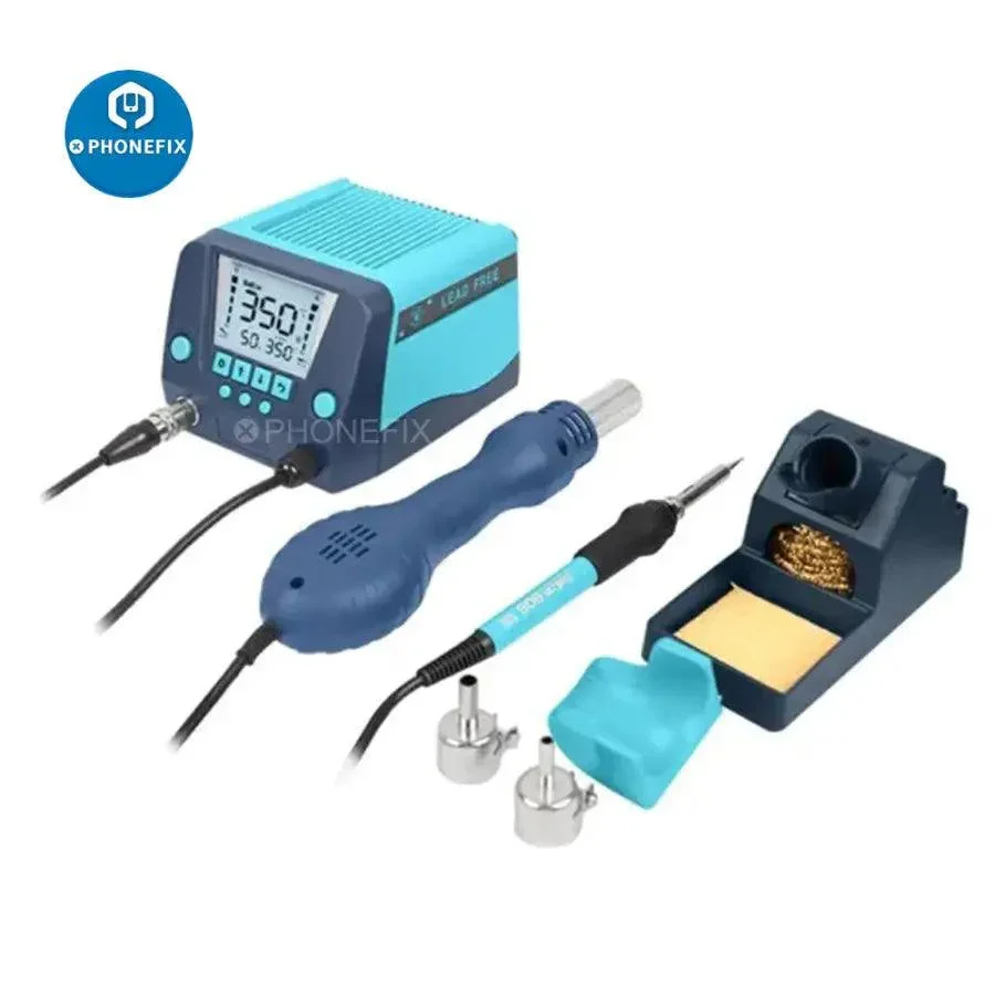 BAKON BK881 2 In 1 LCD Digital Display Rework Station With Soldering Iron - Image 3